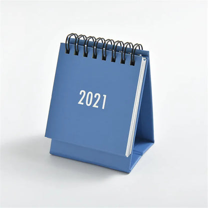 Solid Color Small Desk Calendar