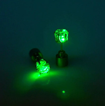 LED Light Stud Earrings