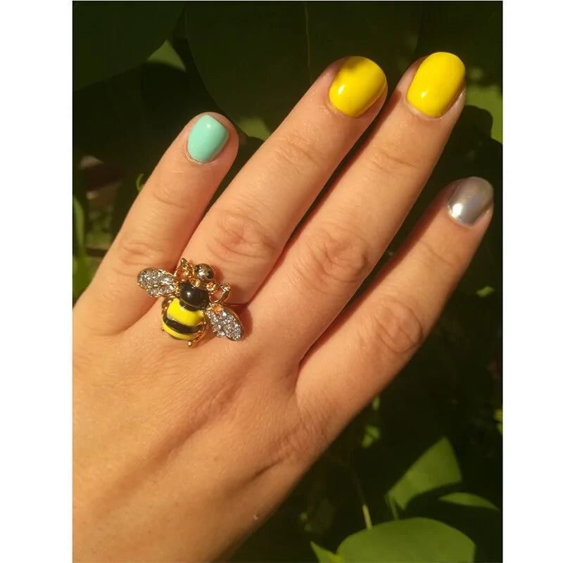 Bee Brooch Ring