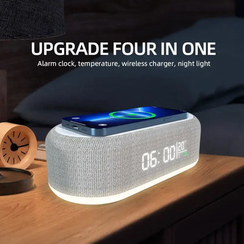 Wireless Charger Alarm Clock