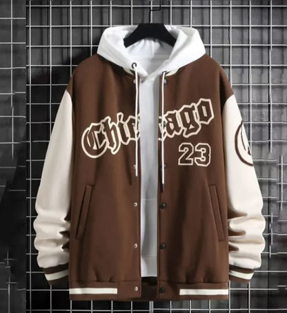 American Baseball Jacket Baggy Casual Jacket