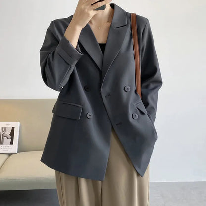 New British Style Suit Jacket Female Spring British Style Small Casual Suit Design Niche Top