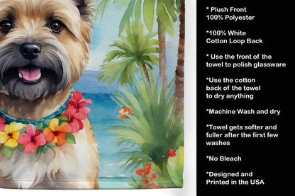 Cairn Terrier Luau Kitchen Towel