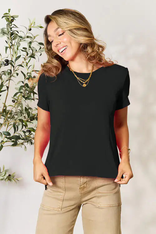 Essential Round-Neck Top-