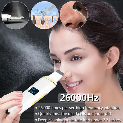 Ultrasonic Skin Scrubber: Facial Cleansing