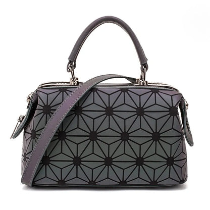 Luminous Geometric Handbag Set