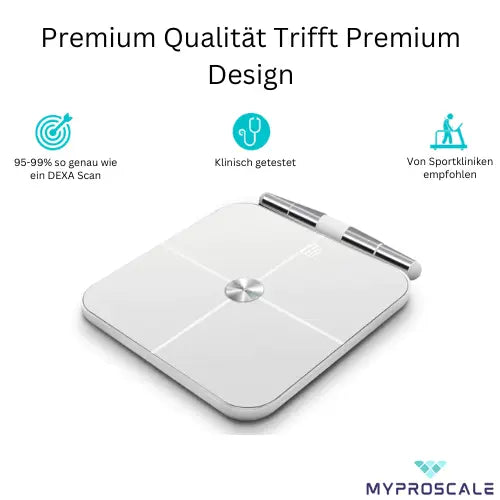 Smart Body Fat Scale: 8 Electrodes