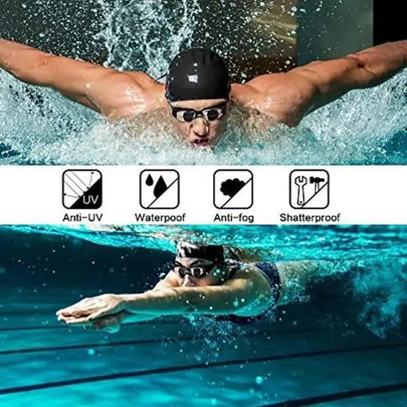 Elite Professional HD Anti-Beschlag Schwimmbrillen