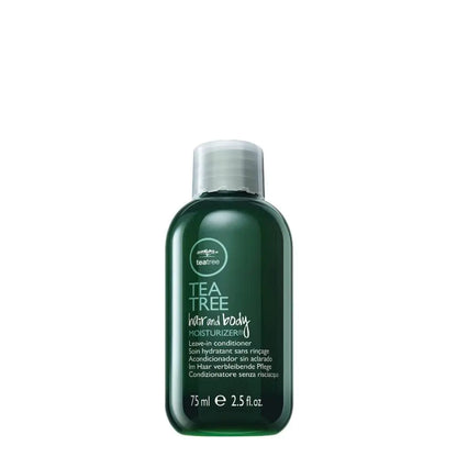 Tea Tree Hair and Body Moisturizer Leave-In Conditioner, Body Lotion, After-Shave Cream, For All Hair + Skin Types 2.5 Fl Oz (Pack of 1)