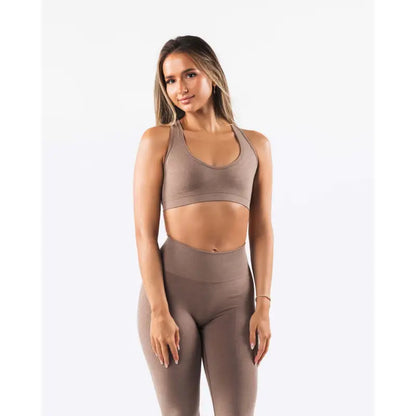 Yoga Hollow-out Sports Bra and Pants Set