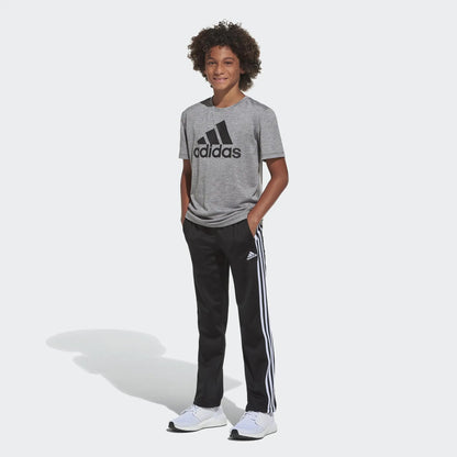 adidas Boys' Big Active Sports Athletic Tricot Jogger Pant 2T Black