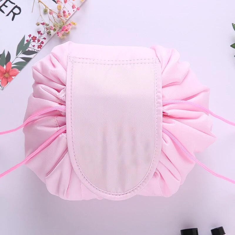 Cosmetic Bag Professional Drawstring Makeup Case