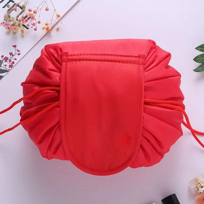 Cosmetic Bag Professional Drawstring Makeup Case