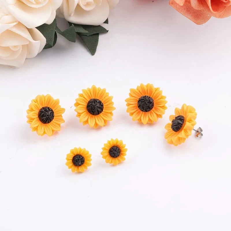 Sunflower (you are my sunshine) Stud Earrings