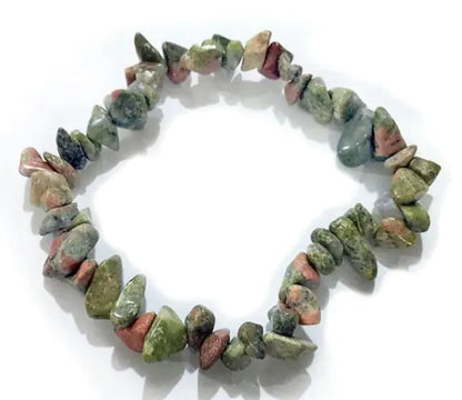 Crystal Crushed Stone Bracelet