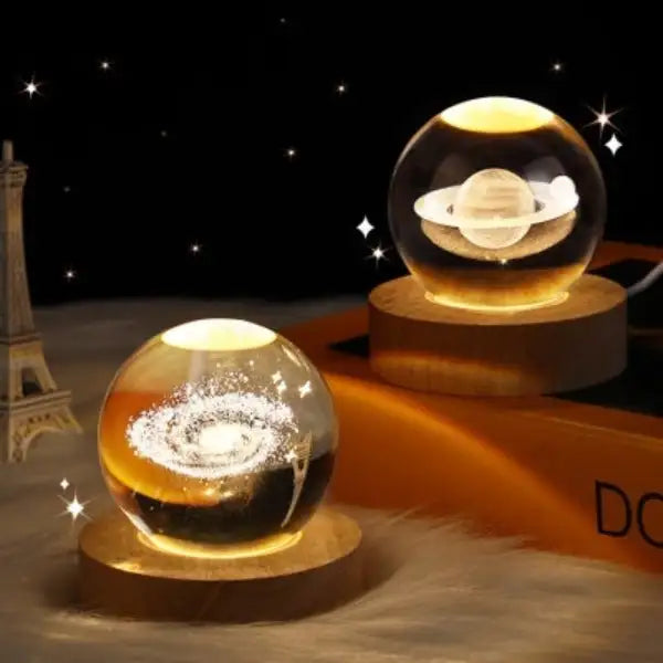 Mesmerizing 3D LED Crystal Balls